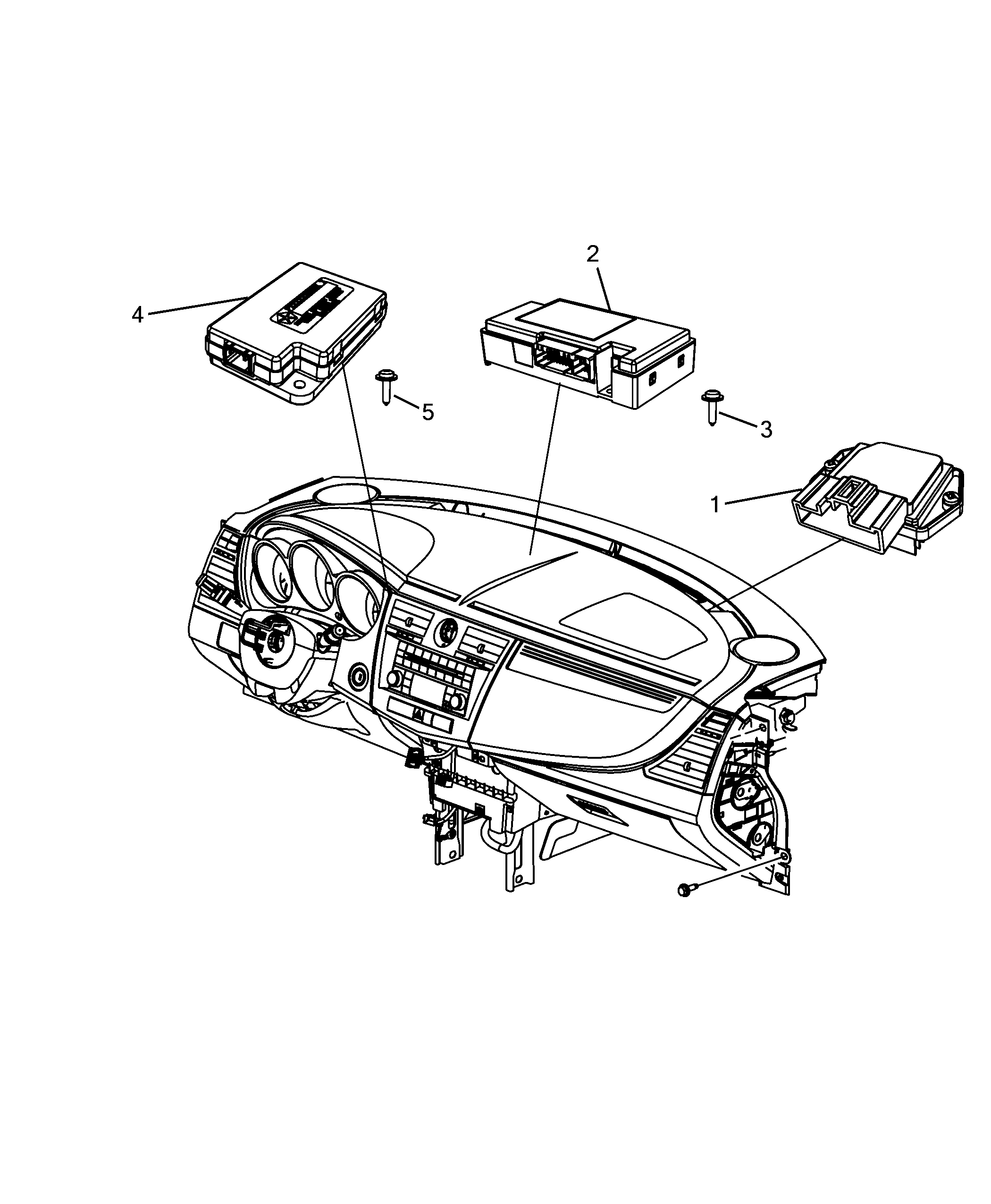 55503-020 DASHBOARD SWITCH
