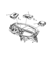 55503-020 DASHBOARD SWITCH