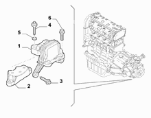 10002-020 GEARBOX INLET SCREW ANCHOR SUSPENSION