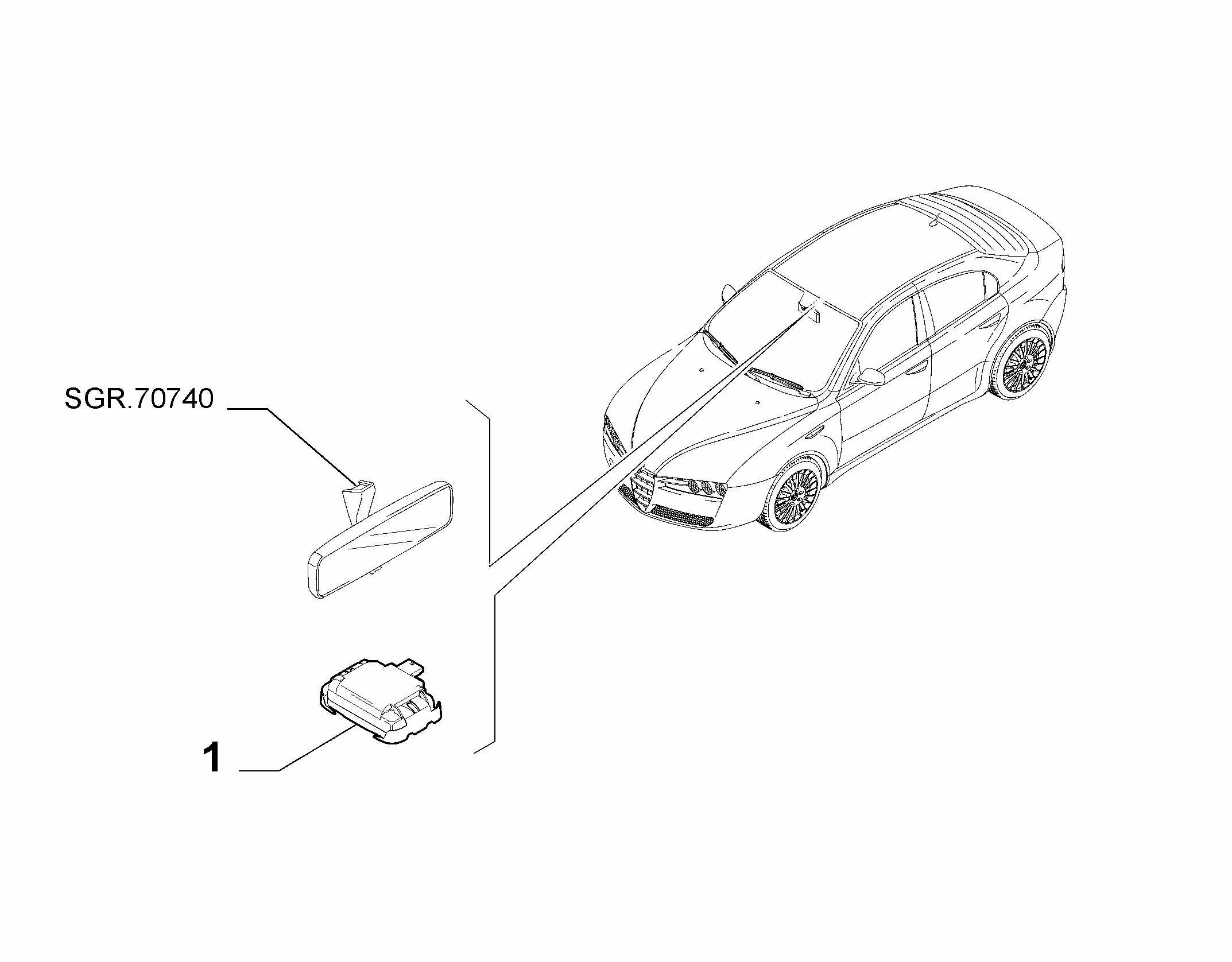 55514-060 RAIN SENSOR