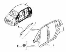 70019-010 EXTERNAL SIDE FRAME