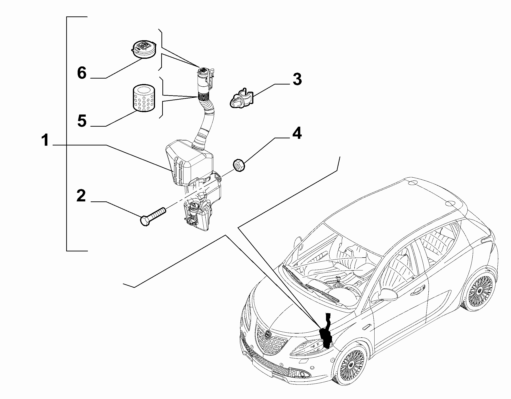 55514-030 WINDSHIELD WIPER RESERVOIR
