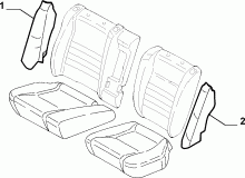 70615/02 REAR SEAT LINING