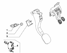 18103-030 HYDRAULIC CLUTCH RELEASE CONTROL SWITCH