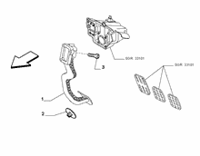 10222-010 ACCELERATOR PEDAL COMMAND