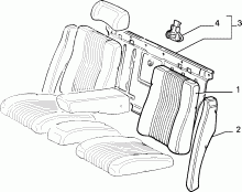 70615/04 REAR SEAT LINING