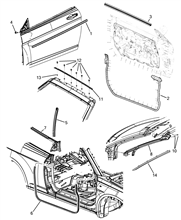 70129-070 FRONT DOOR TRIM
