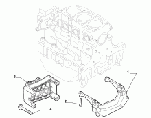 10003-010 ENGINE  SUPPORT