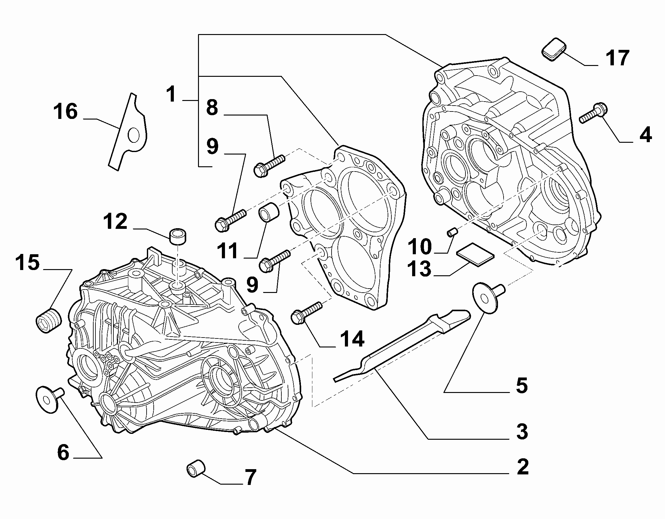 21207-010 GEARING AND STUD JOINTING