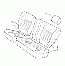 70615/01 REAR SEAT LINING