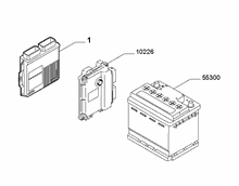 55502-050 GAS ECU