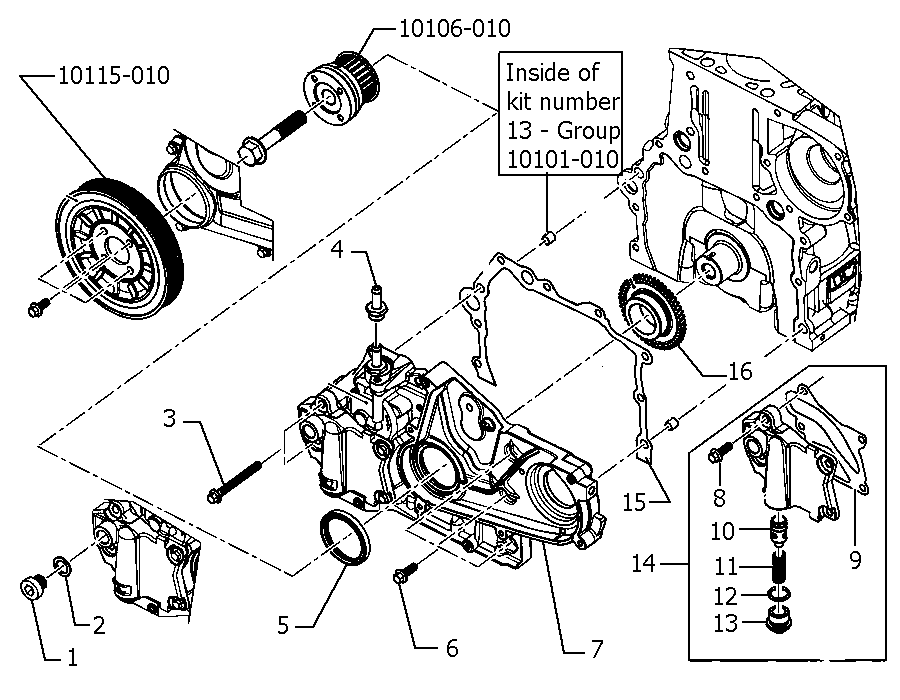 10301-010 OIL PUMP