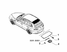 70732-010 REAR DOOR SPOILER
