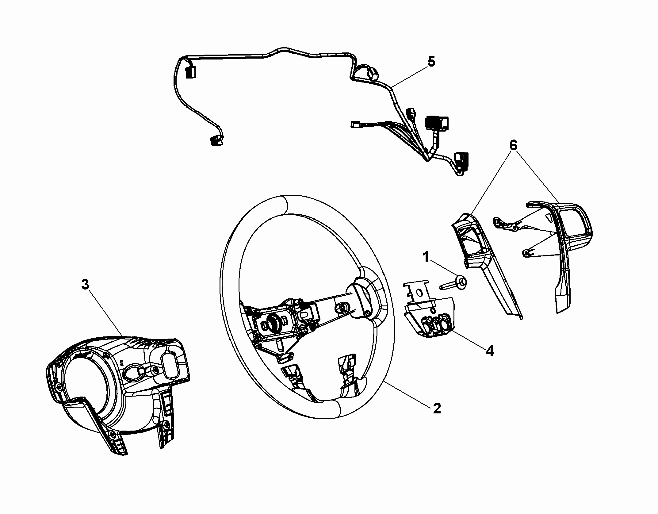 41201-010 STEERING WHEEL