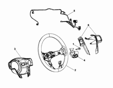41201-010 STEERING WHEEL