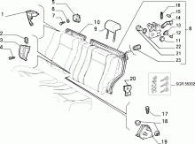 70613/02 REAR SEAT