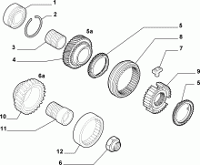 21215-020 GEAR CABLE