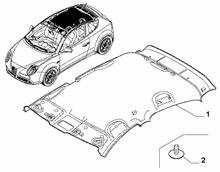 70523-010 INTERNAL ROOF LINING