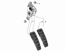 10222-010 ACCELERATOR PEDAL COMMAND