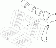 70615/01 REAR SEAT LINING