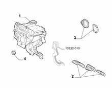 33101-010 RUDDER BAR