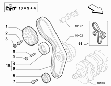 10106/14 ПРИВОД РАСПРЕДВАЛА