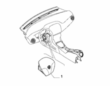 55508-010 DRIVERS AIRBAG
