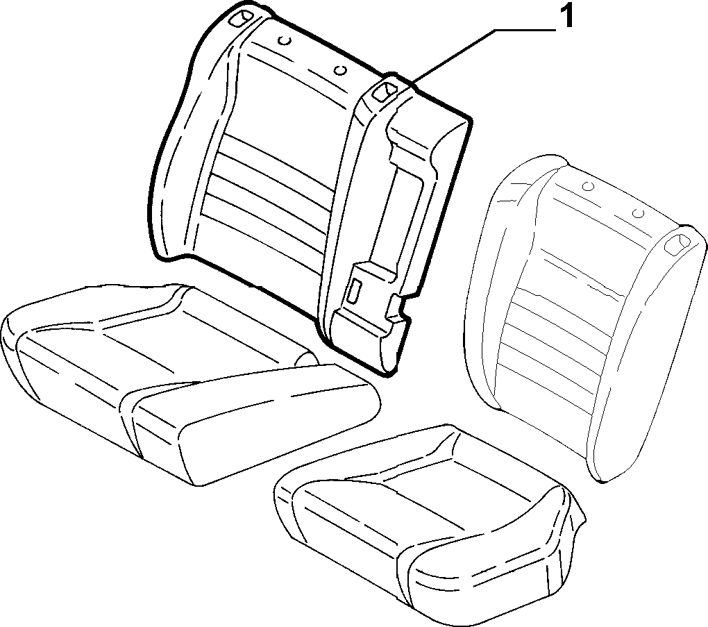 70615/02 REAR SEAT LINING