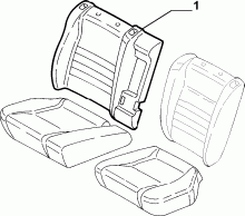70615/02 REAR SEAT LINING