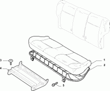 70613/11 REAR SEAT
