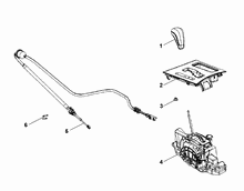 21221-020 GEAR STICK FLEX SHAFT