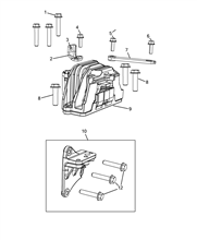10003-010 ENGINE  SUPPORT