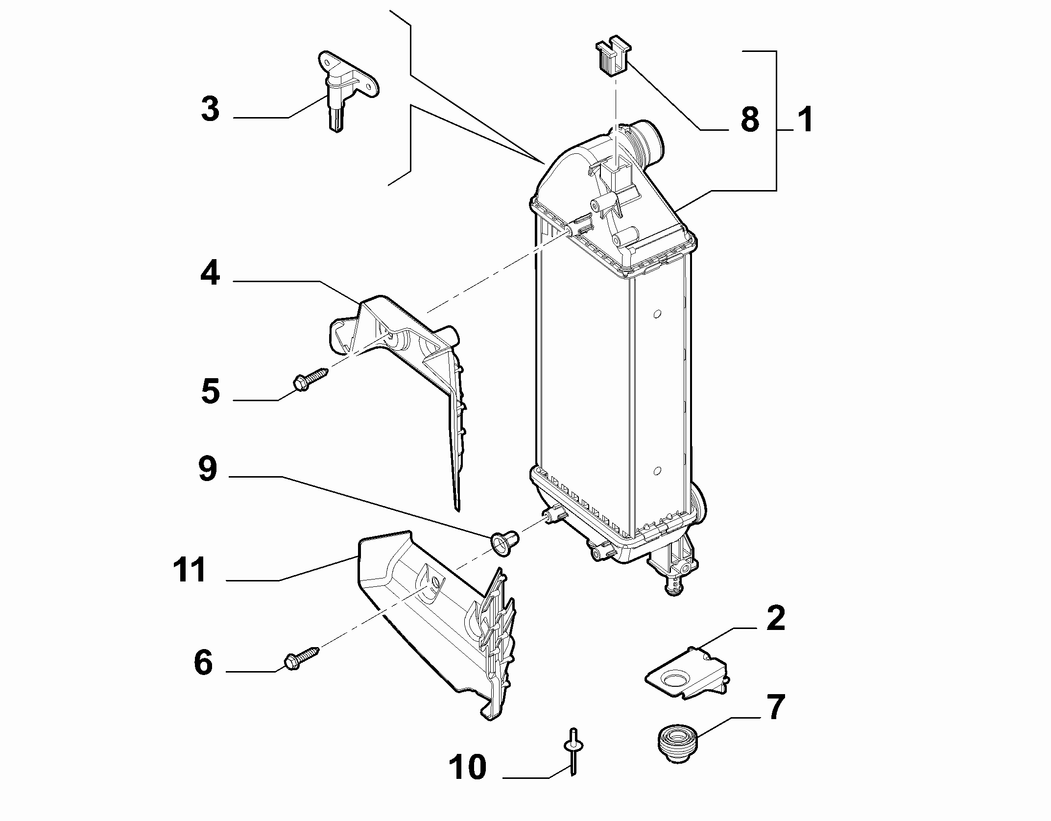10247-010 HEAT EXCHANGER 