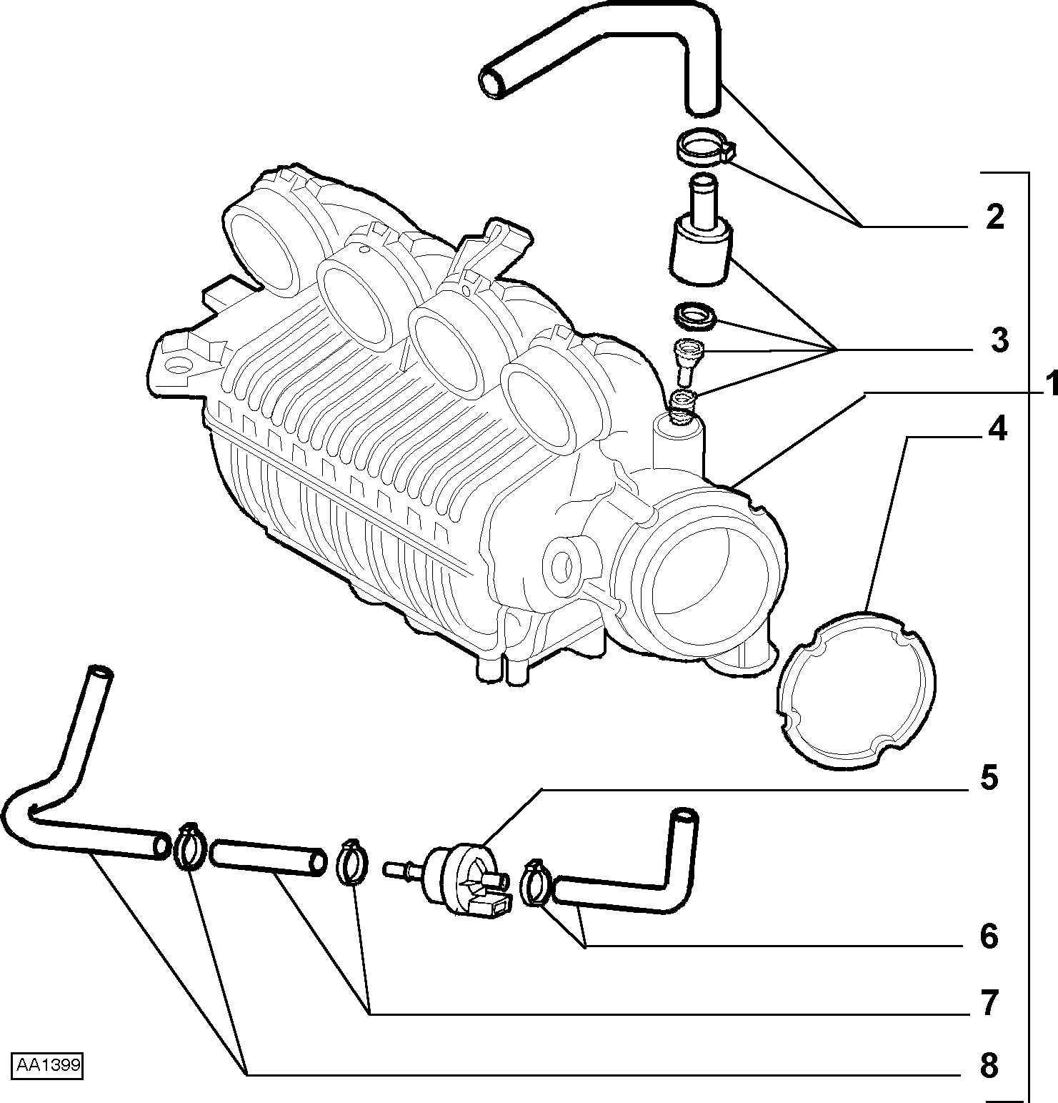 60653948 AIR DUCT SYSTEM