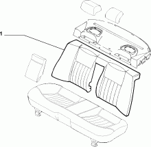 70615/01 REAR SEAT LINING