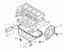 10102-010 OIL CAP AND FLOOR PANEL COVER