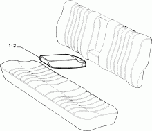 70615/00 REAR SEAT LINING