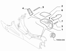 70504-020 ARM SUPPORT REST