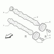 10107-010 CRANKSHAFT AND GEAR TIMING SYSTEM