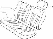 70615/00 REAR SEAT LINING 