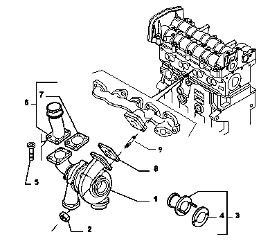 10252-010 TURBOCOMPRESSOR AND PRECATALYSER