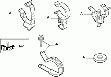21200-090 GEARBOX CONTROL MODULE, PIPING, BRACKETS AND CLIPS