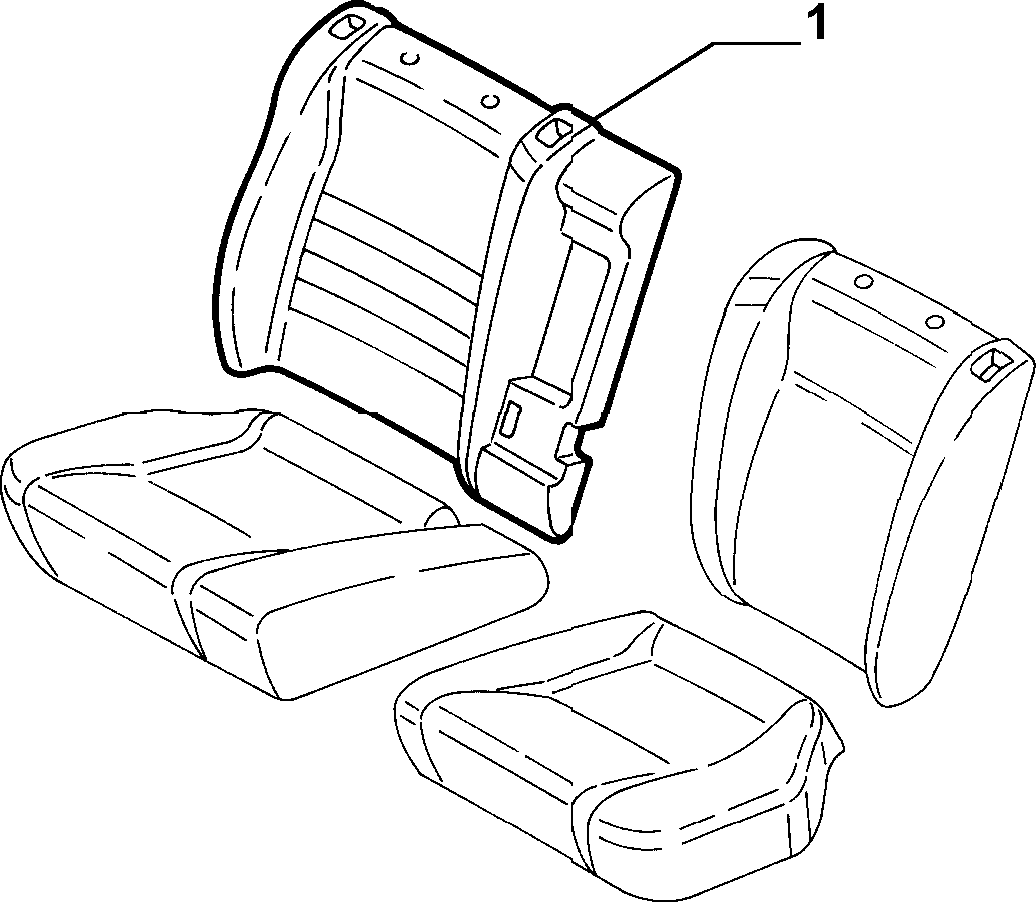 70615/02 REAR SEAT LINING