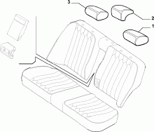 70615/01 REAR SEAT LINING 