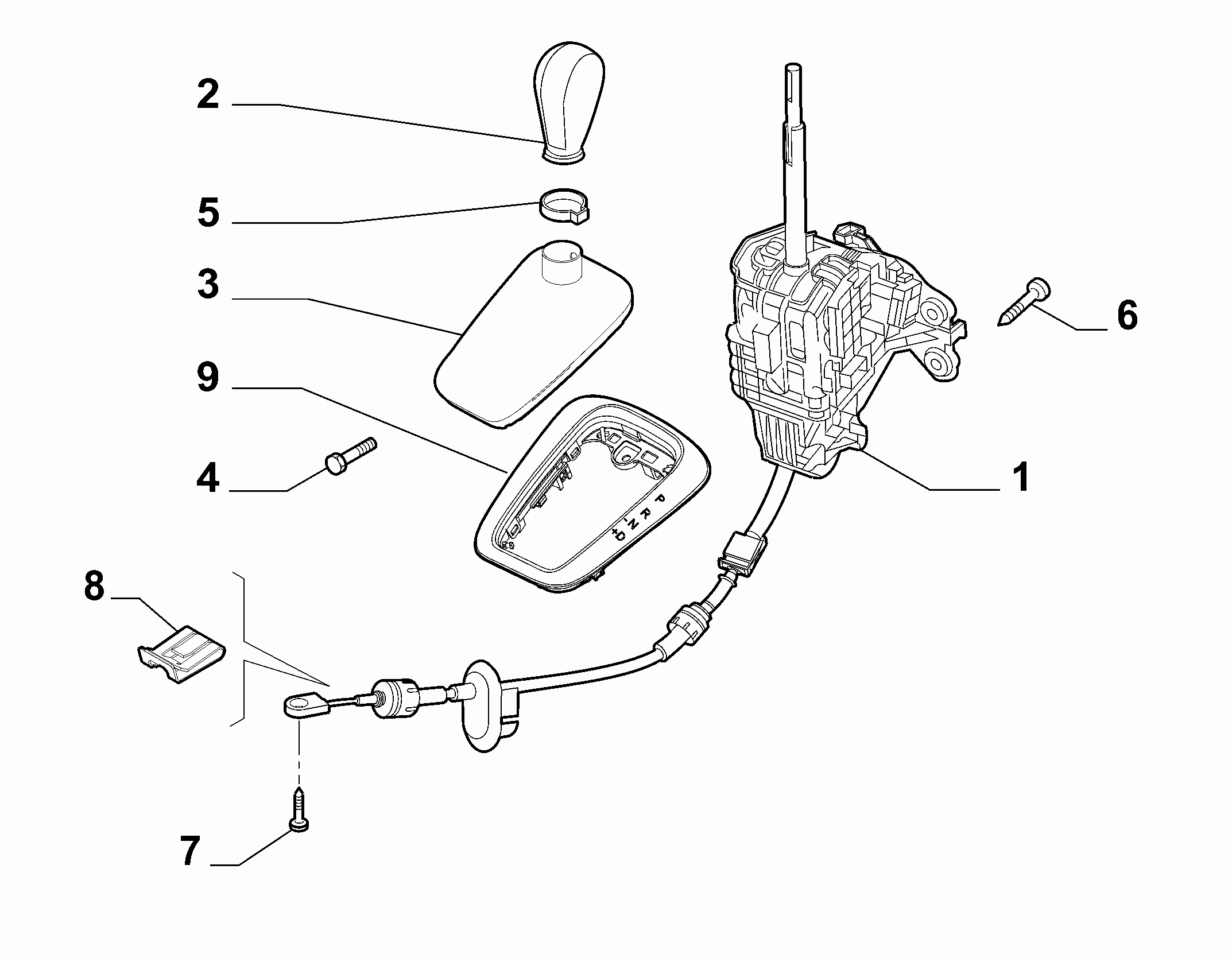 21221-010 GEAR STICK