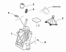 21221-010 GEAR STICK