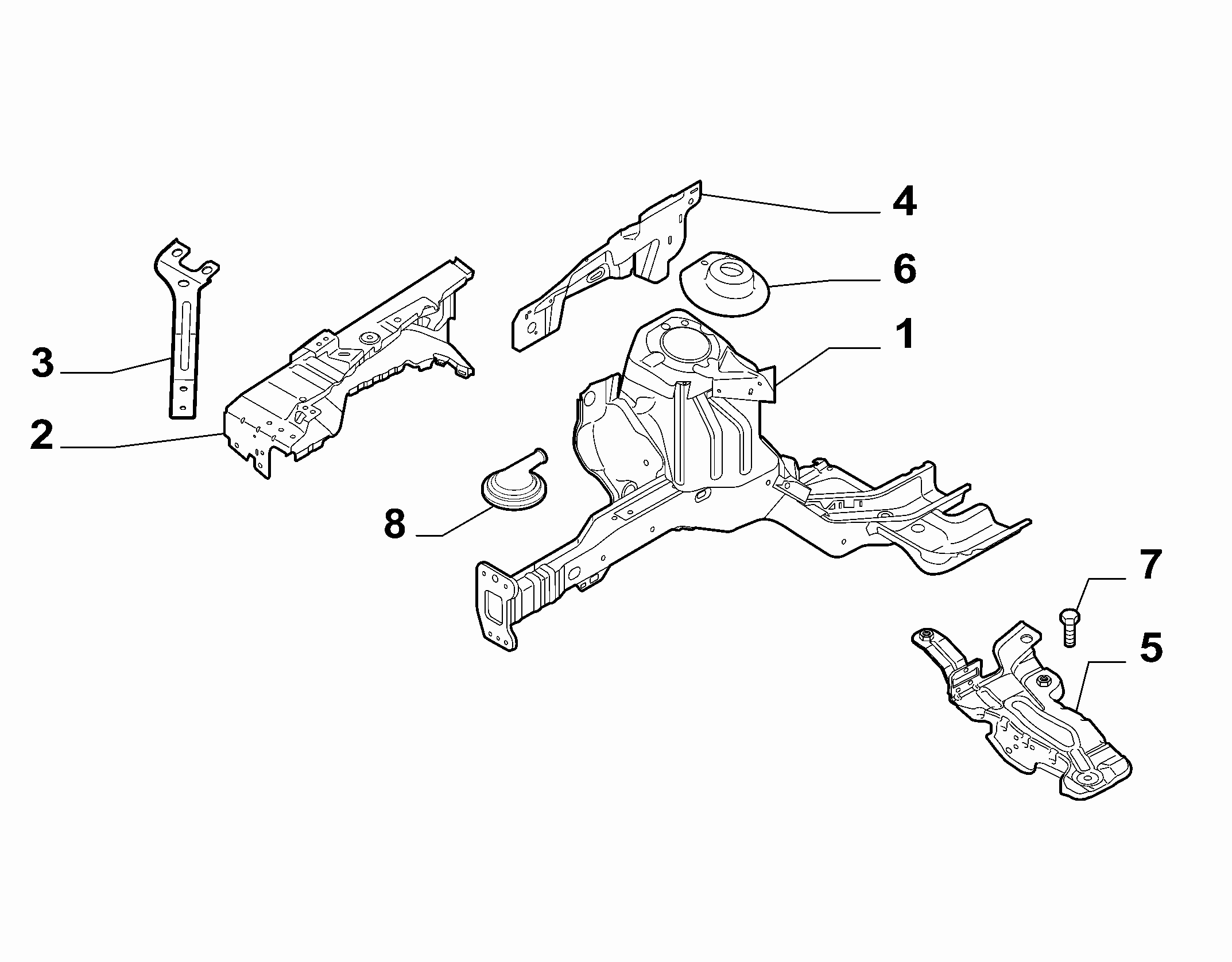 70002-020 FRONT STRUT