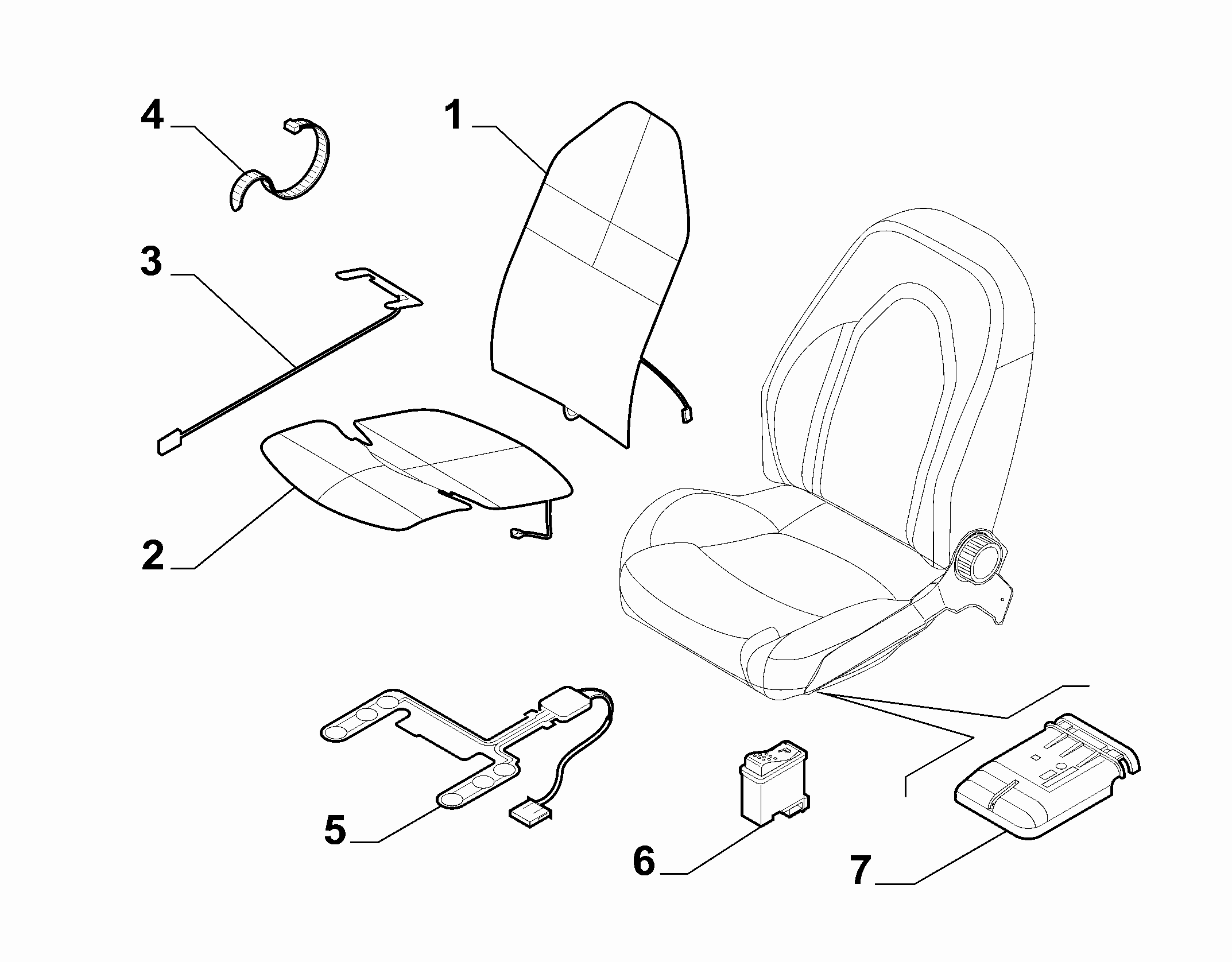 70601-040 ELECTRIC FRONT SEAT DEVICES