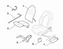 70601-040 ELECTRIC FRONT SEAT DEVICES