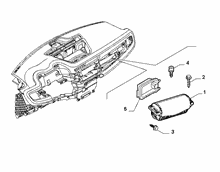 55508-020 PASSENGER AIRBAG